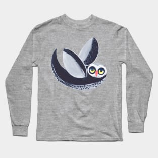 Fly fly grey owl Long Sleeve T-Shirt